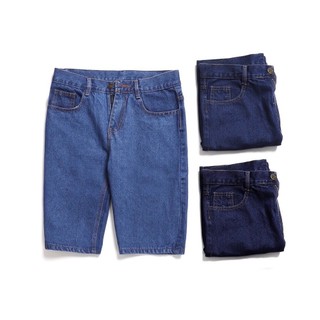Quần short jean nam, quần đùi nam vải jeans cotton