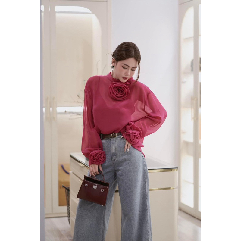 Set áo trễ vai bèo 𝐀𝐒𝐇𝐘𝐋𝐄𝐘