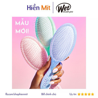 50 Mẫu Lược Wet Brush PRO Detangler gỡ rối giảm rụng tóc auth chính hãng mini Wetbrush paddle rose gold epic