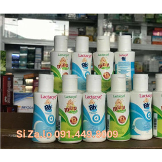 sữa tắm lactacyd bb be sơ sinh 60ml