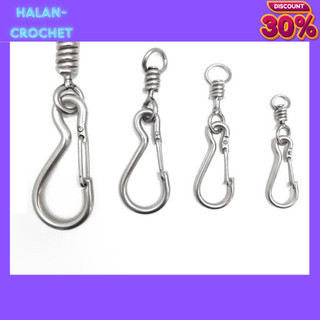 COMBO 5 cái ,10 cái móc INOX đa năng kèm chống xoắn