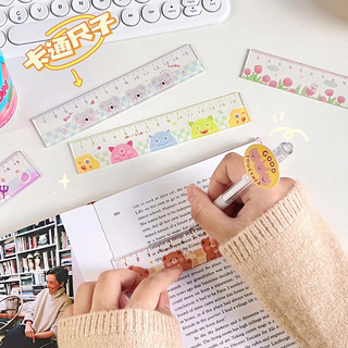 Thước kẻ mica dễ thương