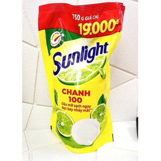 Nước rửa chén sunlight túi 750 mL .