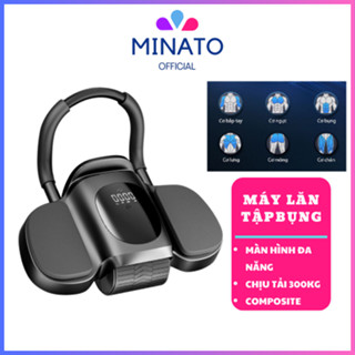 Con Lăn Tập Bụng DH217 - Tập Cơ Tay,Bụng,Chân Màn Hình Đồng Hồ Thông Minh - Chất Liệu Composite Chống Ồn -Chịu Tải 300kg