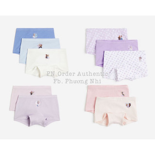 Set 5 quần chip đùi hm aut size 6-8/8-10y