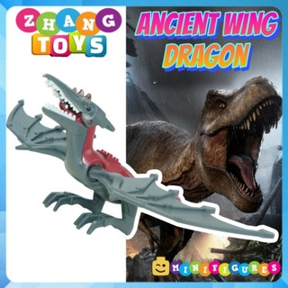 Đồ chơi Xếp hình khủng long bay - Ancient Wing Dragon - Công viên kỷ Jura - Jurassic Park Minifigures Yolo YG77052