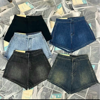 QUẦN SHORT JEAN ĐÙI LƯNG CAO CO GIÃN