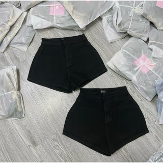 QUẦN SHORT JEAN ĐÙI LƯNG CAO CO GIÃN
