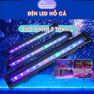 Đèn LED Chìm Trang Trí Bể Hồ Cá Cảnh Chống Nước Automatik Hồ Thuỷ Sinh Đổi Màu