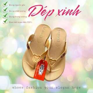 Dép kẹp nữ Alika nhựa dẻo siêu bền