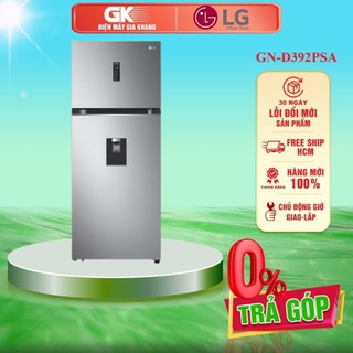 Gn-d392psa --tủ lạnh smart inverter lg 394 lít gn-d392psa