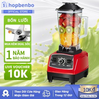  Máy Xay Sinh Tố Đa Năng KAW SILVER CREST SC-1589 Máy Xay Công Nghiệp 2 Cối Xay Công Suất 3800W 