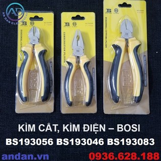 Kìm cắt, kìm điện - bosi, kìm cắt dây thép, bs193056 6'' 150mm, bs193046 6'' 150mm, bs193083 8'' 200mm