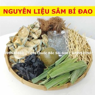 5 Set Sâm Bí - Set Nấu 10 lít Nước (Tặng Kèm Hạt Chia bên trong mỗi bịch)
