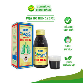 Siro pqa ho hen, hen suyễn, viêm phế quản- hộp 125ml