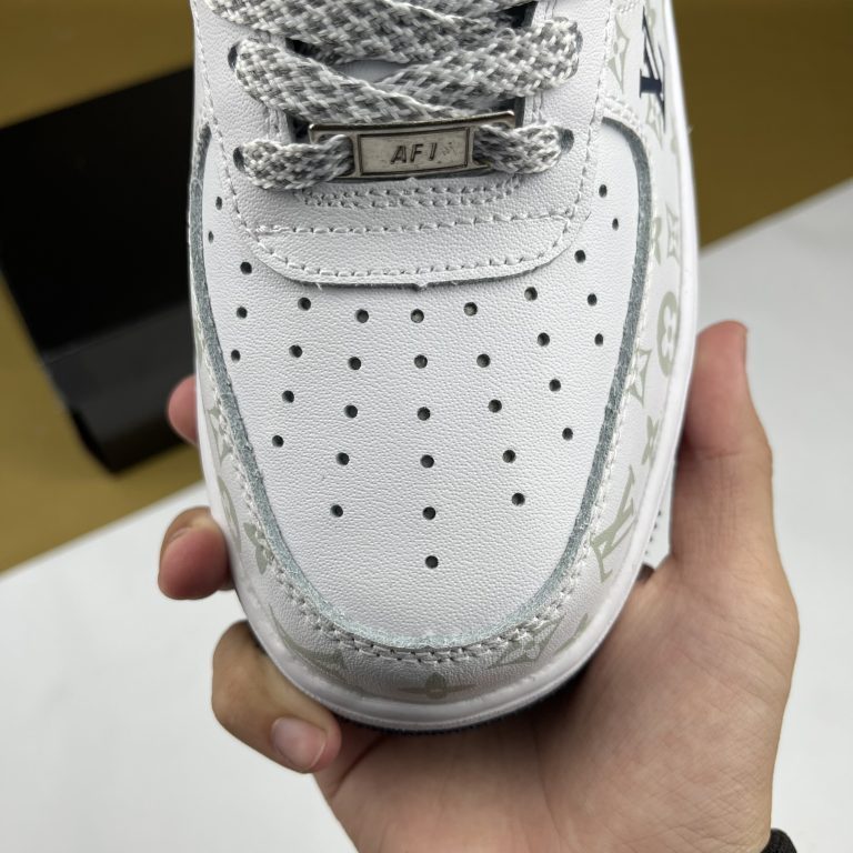 Giày_AF1 Lv, Giày_AF1 Lv Denim White Blue Nam Nữ Độc Lạ Cá Tính Phù Hợp Đi Học Đi Chơi Full Box Bill, giày af1 lv | BigBuy360 - bigbuy360.vn