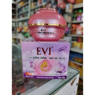 Kem evi dưỡng trắng giúp giữ ẩm da 30gr mẫu mới