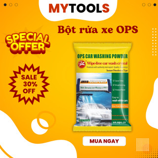 Bột rửa xe mytools89 không chạm OPS túi màu vàng