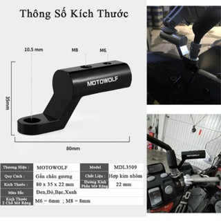 [5❤️][FREESHIP] PAD CHÂN GƯƠNG MỞ RỘNG IBSDDP/MOTOWOLF [HCM]