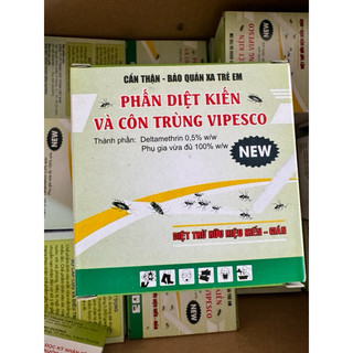 Phấn diệt kiến Vipesco hộp lớn 20 viên