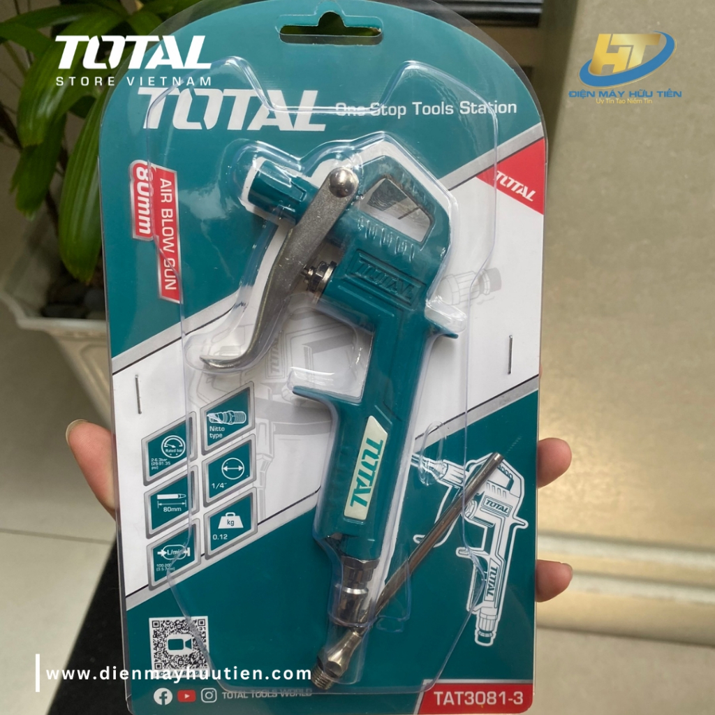 Dụng cụ thổi khí Total TAT3081-3