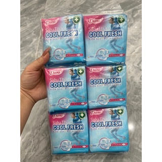 [ Combo] 6 gói Băng vệ sinh Diana Sensi Cool Fresh siêu 8m/ 1 gói ( có cánh )