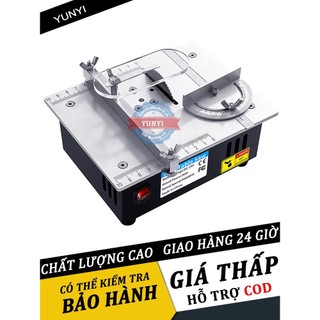 YUNYI Máy cưa bàn mini đa năng 220V,máy cưa mini,cưa bàn mini,máy cắt mini,máy cắt gỗ siêu khoẻ,DIY cưa cắt kết hợp