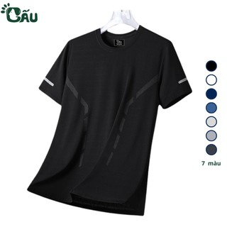 Áo thun nam Gấu 194 vải thun mè co dãn 4 chiều, phong cách thể thao - gym - bóng đá, from slim fit - MNI03