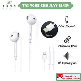 Tai nghe Type C dành cho 15/15+ và Sam.s.u.n.g Xiaomi Oppo cổng C - PKSG SHOP