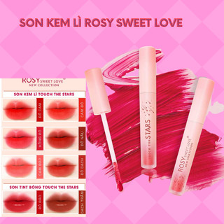 Son thỏi sáp rosy sweetlove hàng chính hãng, không chì, siêu lì, mềm môi,