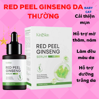 Serum mụn sẹo nám red peel ginseng vip 30ml
