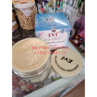 Cream Dưỡng trắng da toàn thân evi 500gr Mẫu MỚI