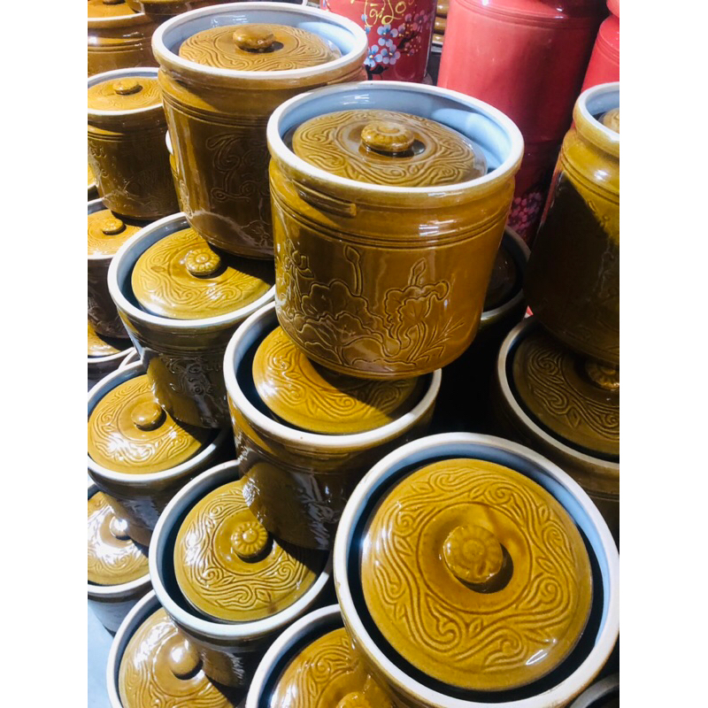 vại muối dưa ( cà) bát tràng