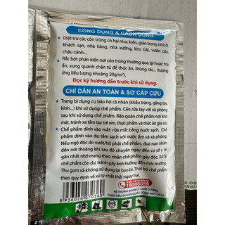 Bột phấn diệt kiến và côn trùng Vipesco