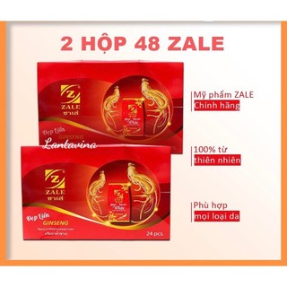 KEM DƯỠNG TRẮNG DA ZALE - 01 HỘP 24 HỦ MUA 1 TẶNG 1