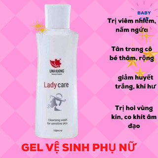 Dung dịch vệ sinh phụ nữ gel phụ khoa Lady care Linh Hương