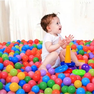 1 quả bóng nhựa nhiều màu cho bé
