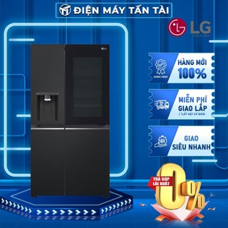 Gr-x257bl - tủ lạnh lg inverter 635 lít gr-x257bl - hàng chính hãng