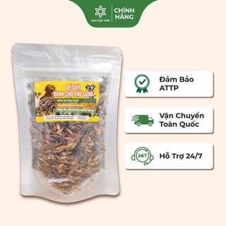 Dế Sấy Khô Làm Thức Ăn Cho Pet – Chó Mèo, Các Loài Bò Sát, Chuột Hamster, Chim, Cá, Ếch Và Rùa