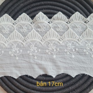 Ren thô boi bản 17cm màu trắng