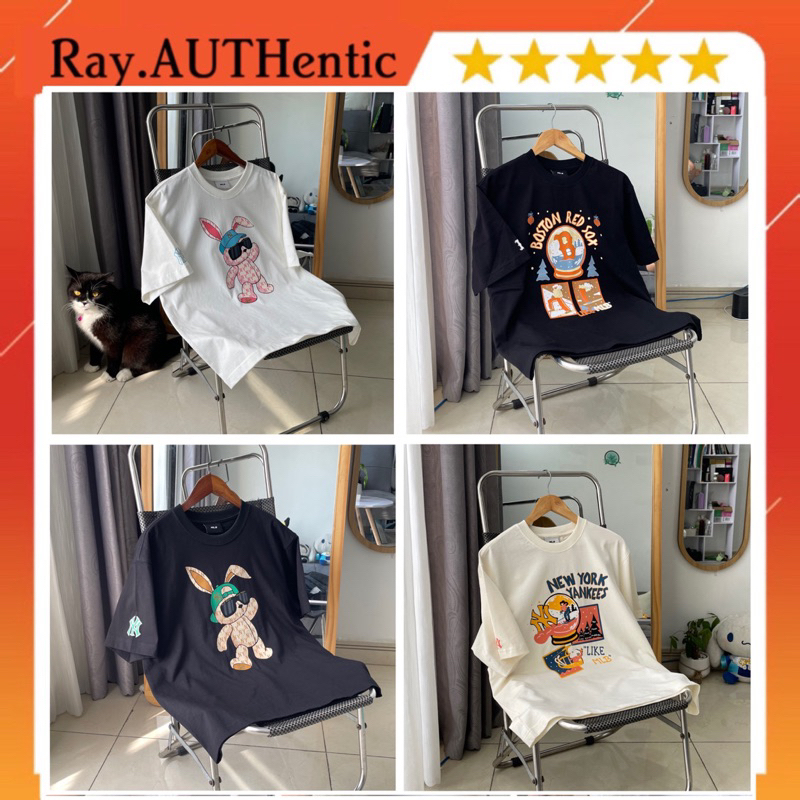 [ Tee chính hãng ] Áo thun Unisex- Áo thun Mlb chính hãng 💯