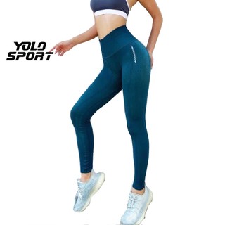 Quần Dài Legging Nữ Naqi Nq048 Dáng Ôm Tập Gym Yoga Nữ Tôn Dáng Vải Dệt Kim Co Dãn Thoải Mái Thoáng Mát - YOLO SPORT