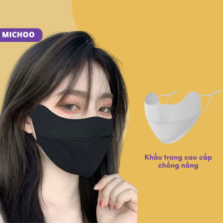Khẩu Trang Chống Nắng Chống Bụi MICHOO Ngăn Chặn Tia UV Thoáng Mát Unisex