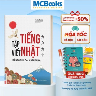 Sách - Tập Viết Tiếng Nhật Bảng Chữ Cái Katakana - Dành Cho Người Mới Bắt Đầu