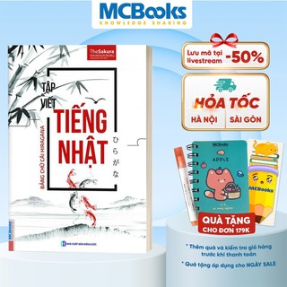 Sách - Tập Viết Tiếng Nhật Bảng Chữ Cái Hiragana - Dành Cho Người Bắt Đầu