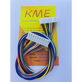Dây bus xh2.54 loại 2 đầu cái nhiều màu