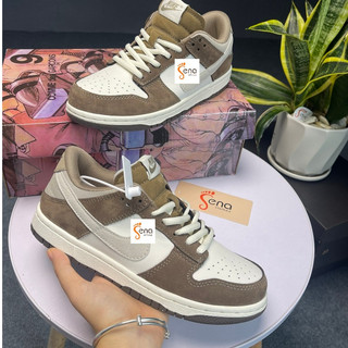 Giày thể thao sb dunk otomo, sb nâu dunk nâu da nỉ hàng cao cấp