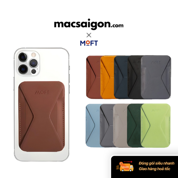 Đế dựng kiêm ví đựng thẻ MOFT Phone Stand and Wallet - Đầy đủ màu