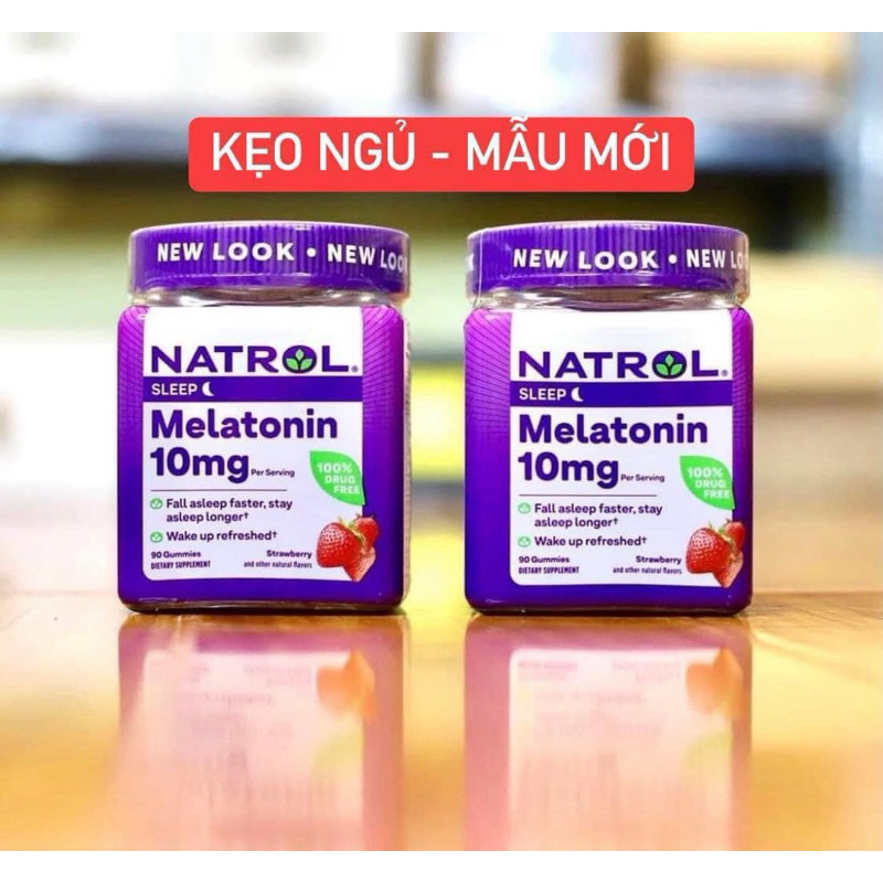 Kẹo ngủ ngon Natrol Melatonin sleep
