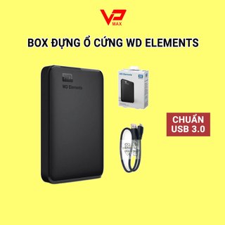 Hộp đựng ổ cứng HDD Box WD ELEMENTS 2.5” USB 3.0 Chính Hãng tốc độ cao